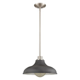 Grenville 13'' Wide 1-Light Pendant - Brushed Nickel 89294/1 Elk Lighting