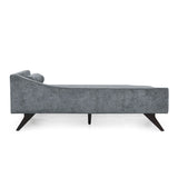 Christopher Knight Home® - Noble House - Cagle Mid-Century Modern Fabric Chaise Lounge