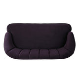 Christopher Knight Home® - Noble House - Amaia Mid-Century Modern Velvet Sofa With Seashell Backrest