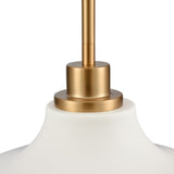 Grenville 13'' Wide 1-Light Pendant - Brushed Gold 89334/1 Elk Lighting