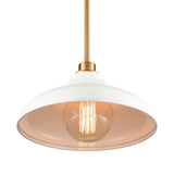 Grenville 13'' Wide 1-Light Pendant - Brushed Gold 89334/1 Elk Lighting