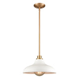 Grenville 13'' Wide 1-Light Pendant - Brushed Gold 89334/1 Elk Lighting