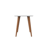 Manhattan Comfort Utopia Contemporary - Modern End Table White Gloss 89351