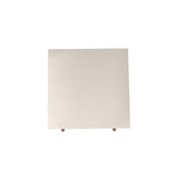 Utopia High Square End Table in Off White 89352 Manhattan Comfort