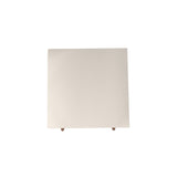 Manhattan Comfort Utopia Contemporary - Modern End Table Off White 89352