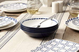 Lenox Gladstone 65 Piece Stainless Steel Flatware Set with Hammered Artisan Handles 893675