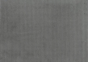 English Elm Lift Gray Corduroy Storage Bench with Foam Cushion, Walnut Legs, Lift-Top Hidden Storage, 42.5" B011P297674