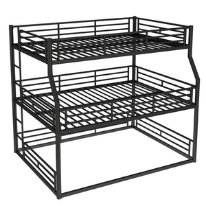 English Elm Twin Xl Solid Pine Loft Bed with Built-in Led Lighting and Storage Shelves Black W1580S00586