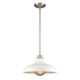 Grenville 13'' Wide 1-Light Pendant - Brushed Nickel 89424/1 Elk Lighting