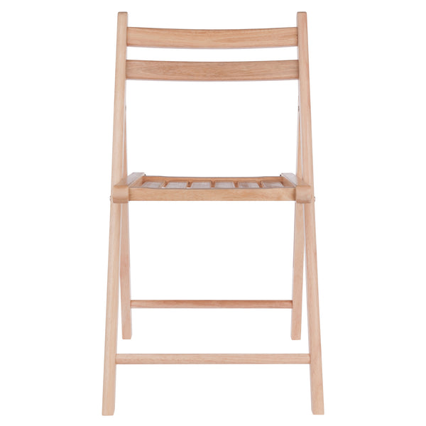 Winsome Wood Robin 4-piece Natural Wood Folding Chair Set - Stylish, Space-saving, And Perfect For Any Gathering! Natural Solid Wood 89430-winsome-wood