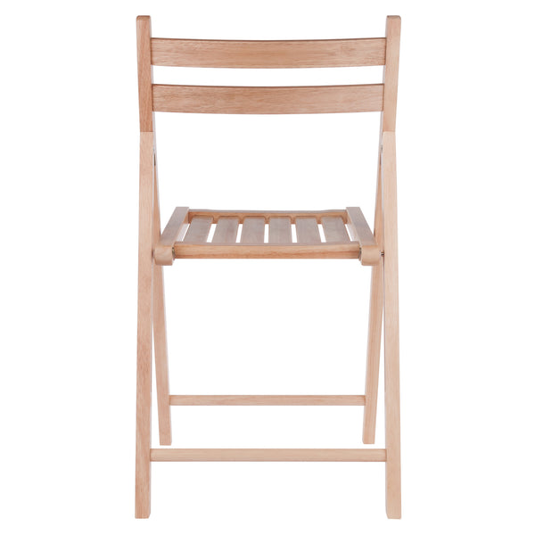 Winsome Wood Robin 4-piece Natural Wood Folding Chair Set - Stylish, Space-saving, And Perfect For Any Gathering! Natural Solid Wood 89430-winsome-wood