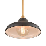 Grenville 13'' Wide 1-Light Pendant - Brushed Gold 89434/1 Elk Lighting