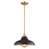 Grenville 13'' Wide 1-Light Pendant - Brushed Gold 89434/1 Elk Lighting