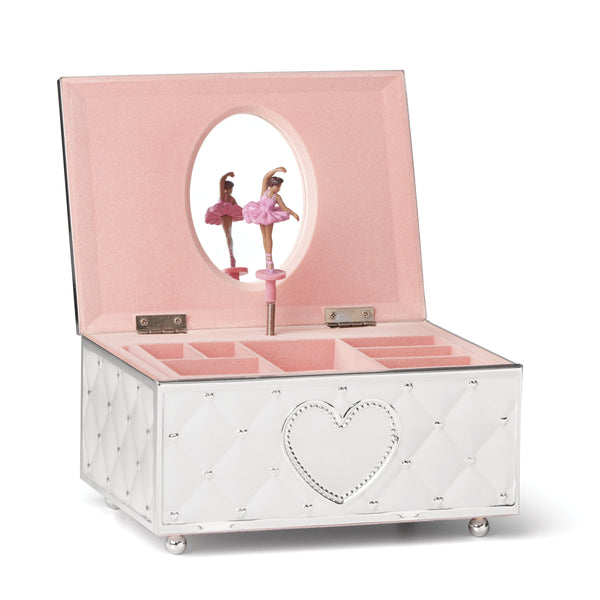 Lenox Childhood Memories Musical Jewelry Box African American Ballerina Spinning Figurine 894341