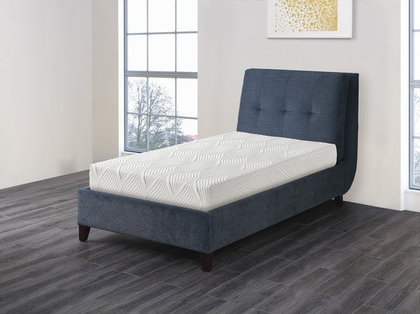 English Elm 10-inch Gel-Infused Memory Foam Mattress with Tencel Cover, 10" Triple-Layer Support for Cooler Sleep White 15.75 L x 15.75 W x 40.25 H B011P248237