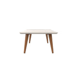 Manhattan Comfort Utopia Contemporary - Modern Coffee Table Off White 89452