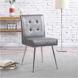 OSP Home Furnishings Amity Dining Chair Sizzle Pewter