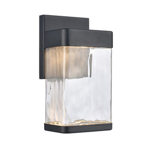 Cornice 9.75'' High Integrated LED Outdoor Sconce - Charcoal Black 89480/LED Elk Lighting