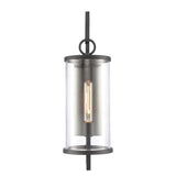 Hopkins 24'' High 1-Light Outdoor Sconce - Charcoal Black 89493/1 Elk Lighting