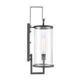 Hopkins 24'' High 1-Light Outdoor Sconce - Charcoal Black 89493/1 Elk Lighting