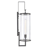 Hopkins 30'' High 1-Light Outdoor Sconce - Charcoal Black 89494/1 Elk Lighting