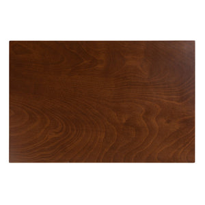 Baxton Studio Baxton Studio Eveline Modern Wood Dining Table – Stylish 43-Inch Design for Compact Spaces Walnut RH7006-Walnut Brown-DT