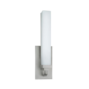 Tetris 16'' High Integrated LED Sconce - Brushed Nickel 8961-BN-MO Norwell