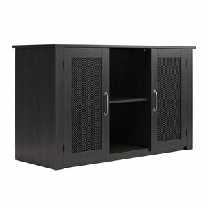 English Elm 55 Gallon Aquarium Terrarium Stand with Mesh Doors Open Storage Industrial Frame B2733P436848