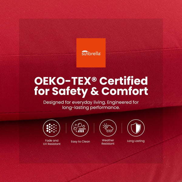 English Elm Modern Outdoor 2-Piece Swivel Bar Chairs – Stylish Aluminum Frame, Ergonomic Design & Weather-Resistant Cushions W1886P352347