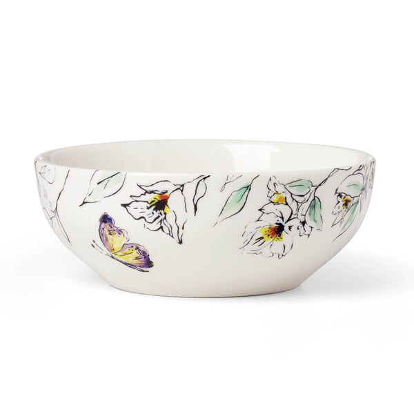Lenox Botanica Oneida 365 Porcelain Dinnerware Set Sage Floral Sketch Serves Four Daily 896648