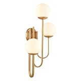 Caroline 28'' High 3-Light Left Sconce