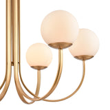 Caroline 32'' Wide 6-Light Chandelier - Brushed Gold 89678/6 Elk Lighting