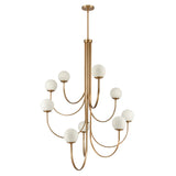 Caroline 44'' Wide 9-Light Chandelier - Brushed Gold 89681/9 Elk Lighting