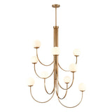 Caroline 44'' Wide 9-Light Chandelier - Brushed Gold 89681/9 Elk Lighting