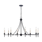 Solomon 42'' Wide 8-Light Linear Chandelier