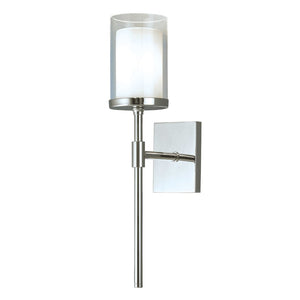 Kimberly 16.75'' High 1-Light Sconce - Chrome 8970-CH-CL Norwell