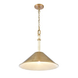 Neville 18'' Wide 1-Light Pendant - Natural Brass 89715/1 Elk Lighting