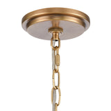 Neville 28'' Wide 8-Light Chandelier - Natural Brass 89718/8 Elk Lighting