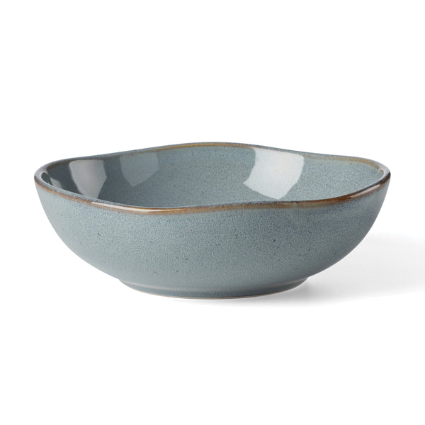 Lenox Organic Shades Stoneware Dinnerware Set Artisan Glazed Earthy Tones for Casual Everyday Table Blue 897199
