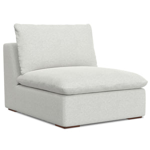 English Elm Jasmine Cloud Grey Pit Sectional Sofa U-Shaped 124" Modular Sofa Bed, Performance Fabric, 1800lb Capacity B136P199251