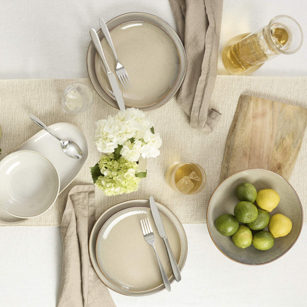 Lenox Mingle Etched Highball Glass Set Artisan Dot Swirl Soda Lime for Cocktail Bars 897853