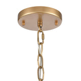 Cecil 16'' Wide 4-Light Semi Flush Mount - Natural Brass 89723/4 Elk Lighting