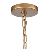 Cecil 28'' Wide 8-Light Chandelier - Natural Brass 89726/8 Elk Lighting