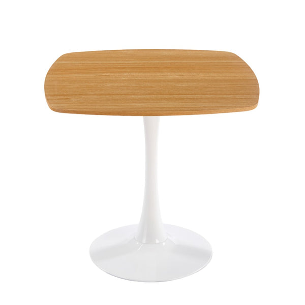 English Elm Halloween Square Pedestal Dining Table Walnut Finish Compact Nook Seating for Two W3766P397282