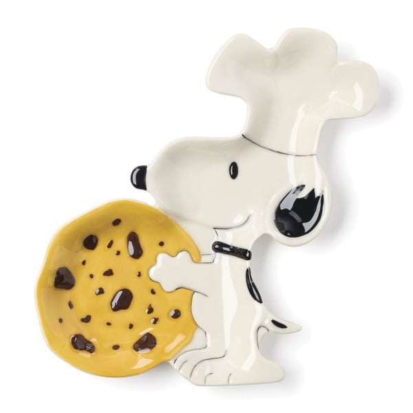 Lenox Chef Snoopy Porcelain Candy Dish Peanuts Character Kitchen Entertaining Accent 897575