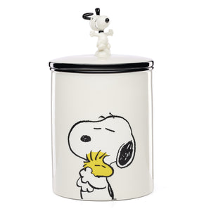 Lenox Chef Snoopy Porcelain Canister with Woodstock Peanuts Kitchen Decor Collectible 897687