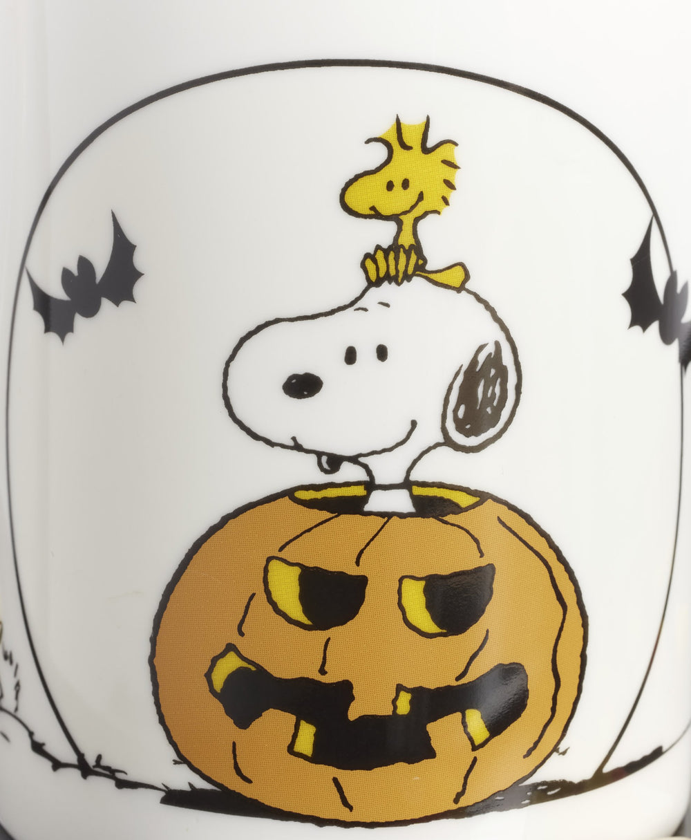 Lenox The Great Pumpkin Porcelain Mug Set Peanuts Halloween Charlie Brown Four Piece 897765