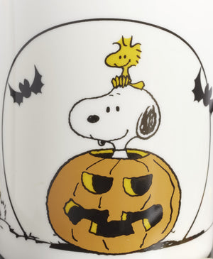 Lenox The Great Pumpkin Porcelain Mug Set Peanuts Halloween Charlie Brown Four Piece 897765