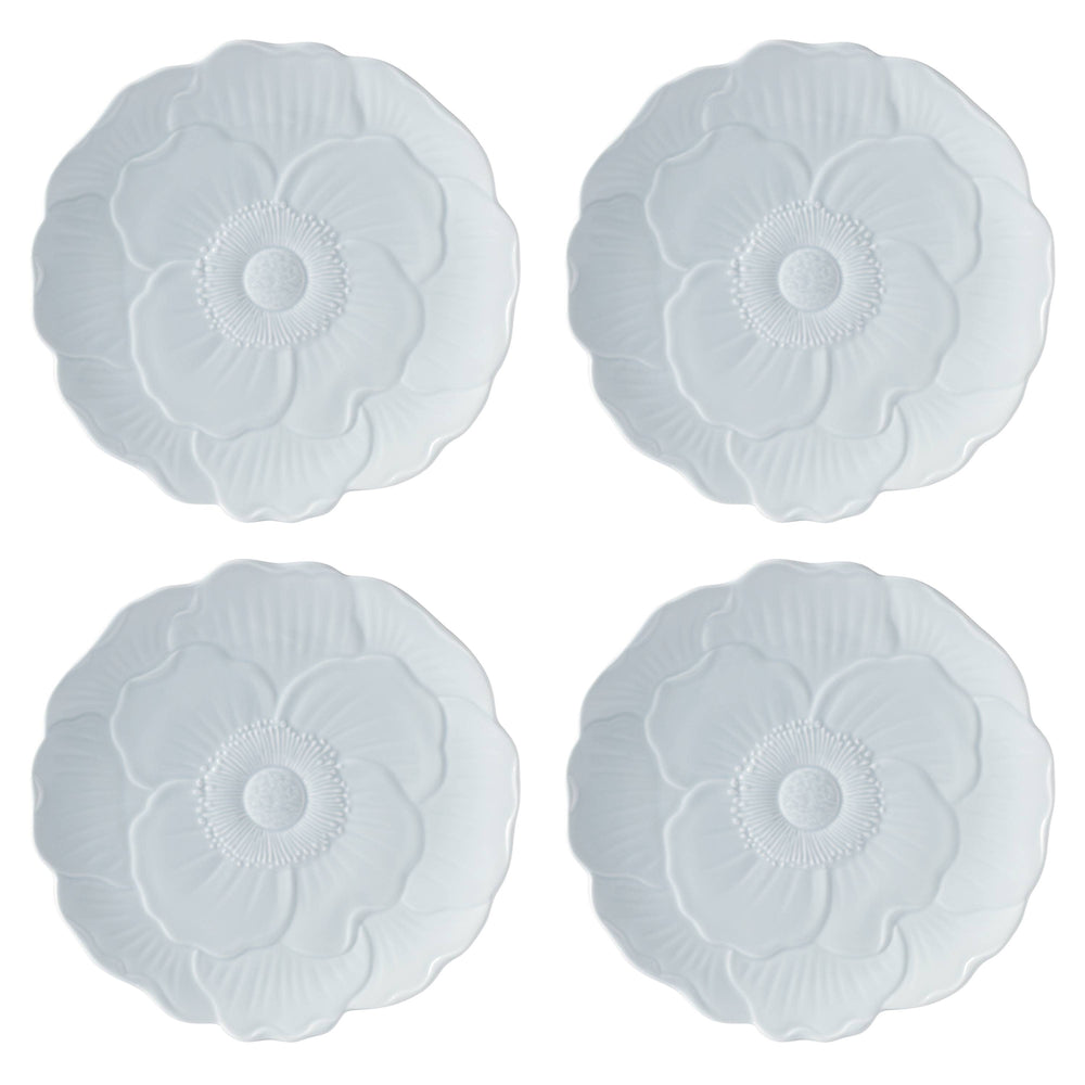 Lenox Butterfly Meadow Porcelain Accent Plates Botanical Floral Set for Elegant Dining Collection Pink 897768