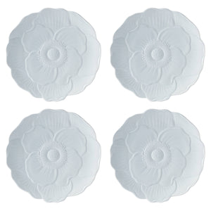 Lenox Butterfly Meadow Porcelain Accent Plates Botanical Floral Set for Elegant Dining Collection Blue 897766